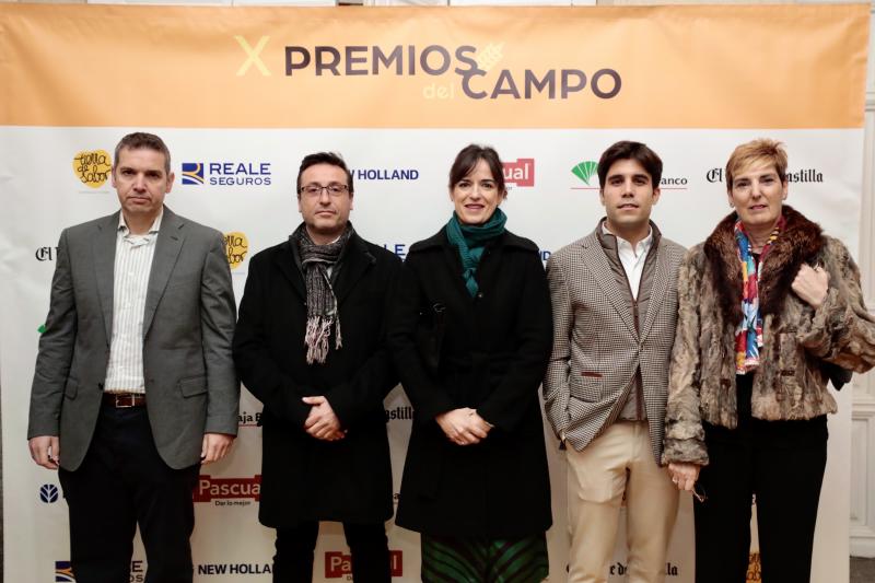 Juan Maria Bueno, Roberto Refoyo, Sonia San Martín, Juan José Díez y Mercedes Alejandro.