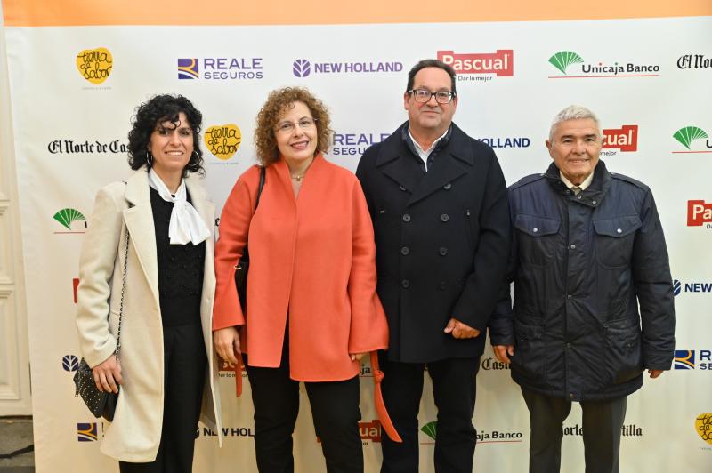 Laura Gonzalo, Meli Martín, Leoncio Viejo y Esteban Celemín.