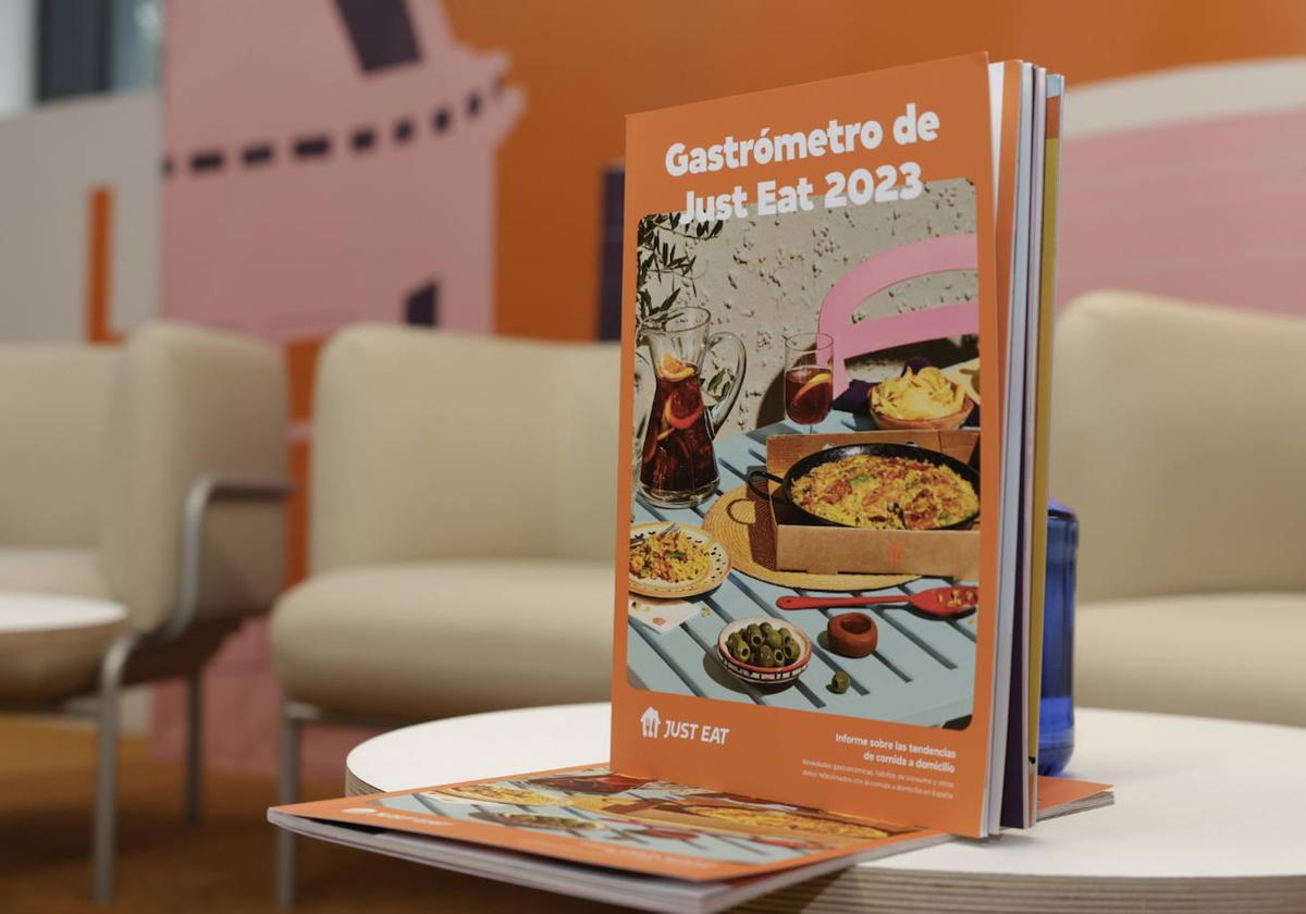 Gastrómetro de Just Eat, presentado este miércoles.