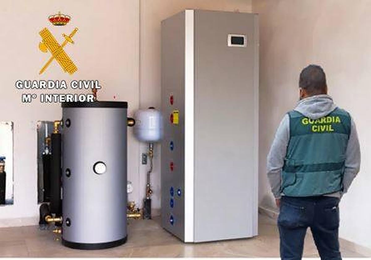 Detenido por estafar a una empresa de Valladolid con un equipo de aerotermia