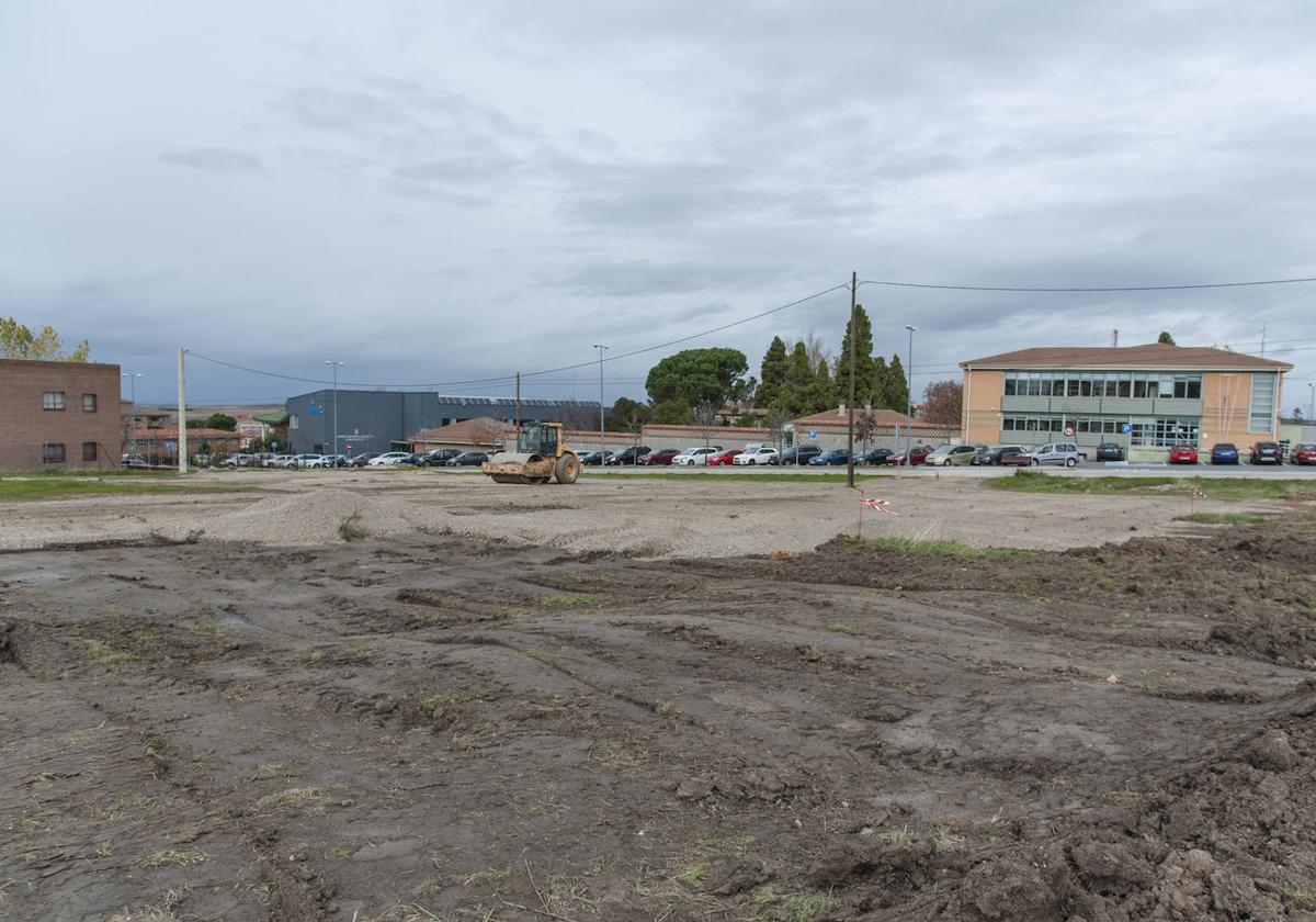 Terrenos en los que trabaja el Ayuntamiento para ser usados como aparcamiento disuasorio.