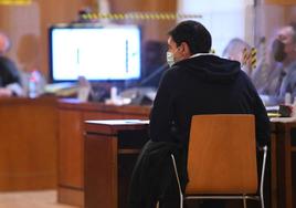 Lino Rodríguez, durante el juicio por la Operación Cebada en febrero de 2021.
