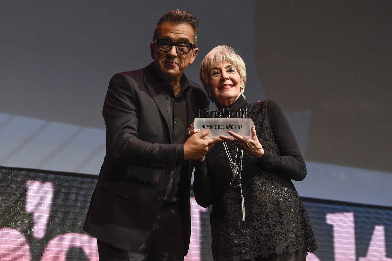 Concha Velasco junto a Andreu Buenafuente.