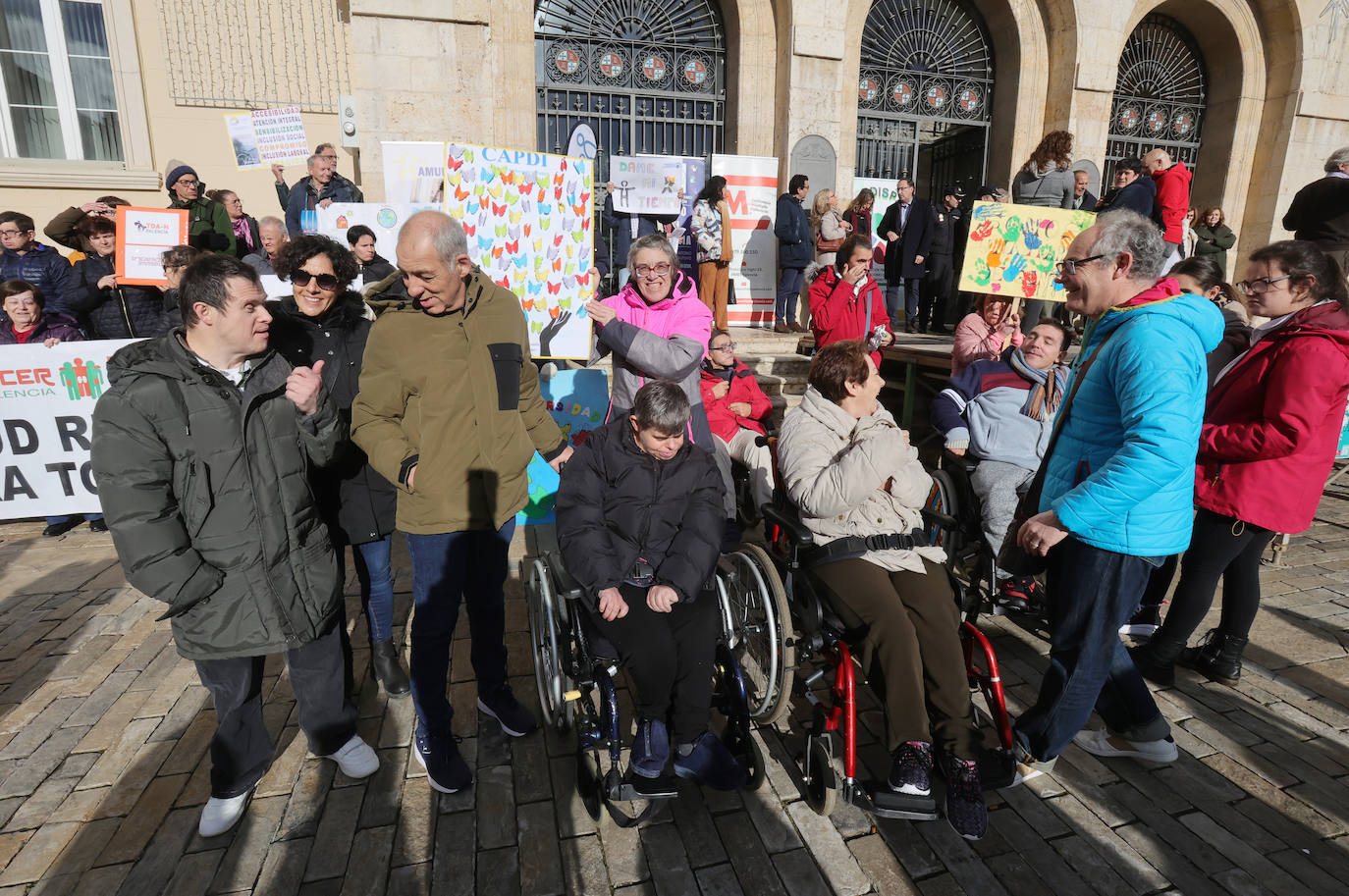 Conmemoración del Día de la Discapacidad en la Plaza Mayor