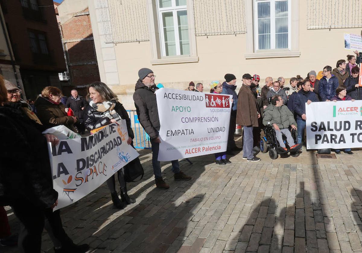 Conmemoración del Día de la Discapacidad en la Plaza Mayor