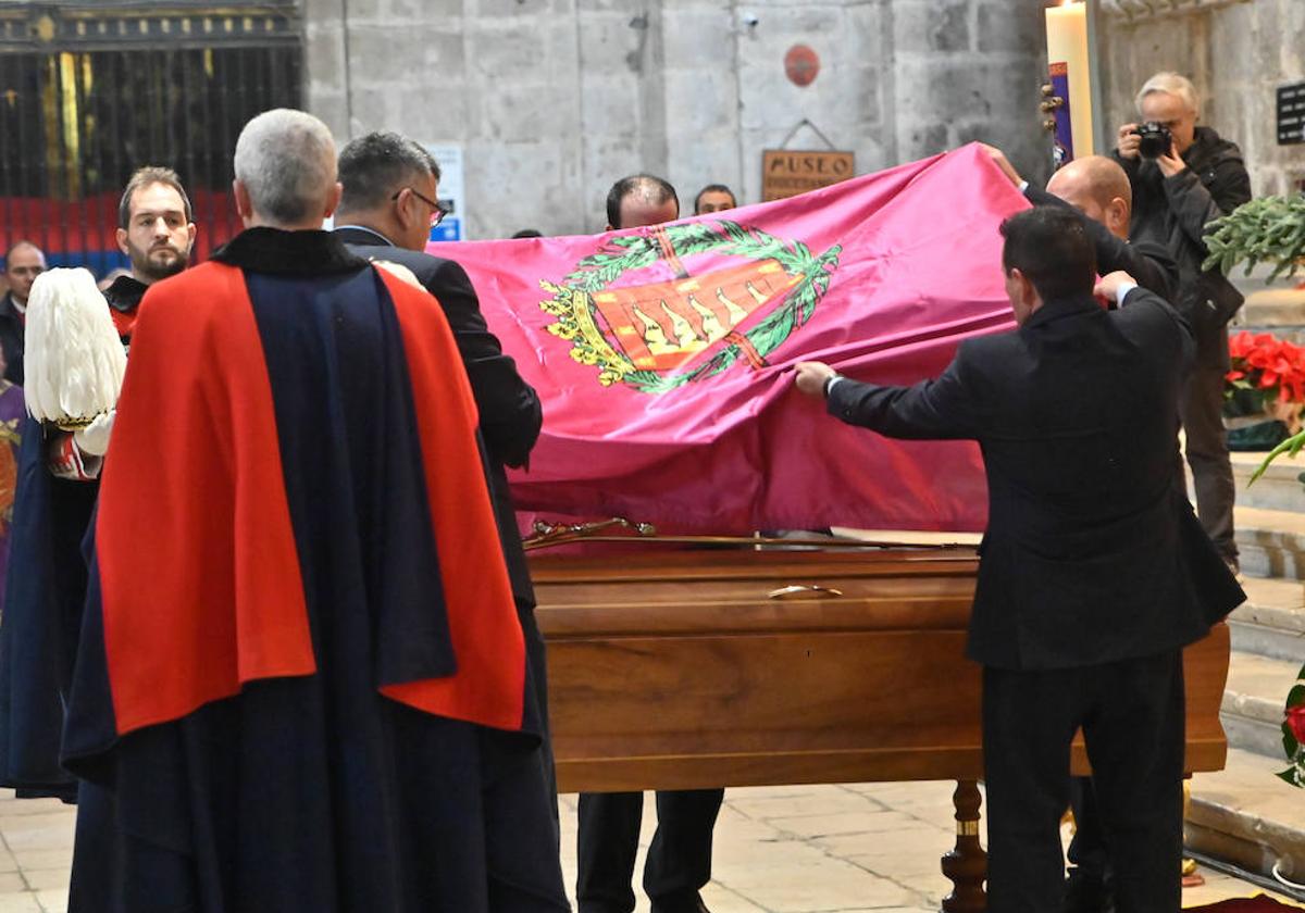 Funeral de Concha Velasco en la Catedral de Valladolid