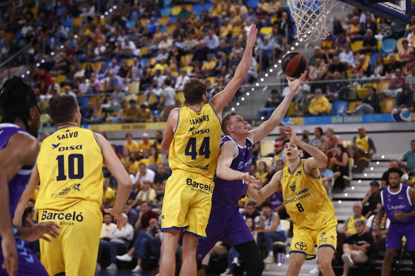 Gran Canaria 100-73 Zunder Palencia