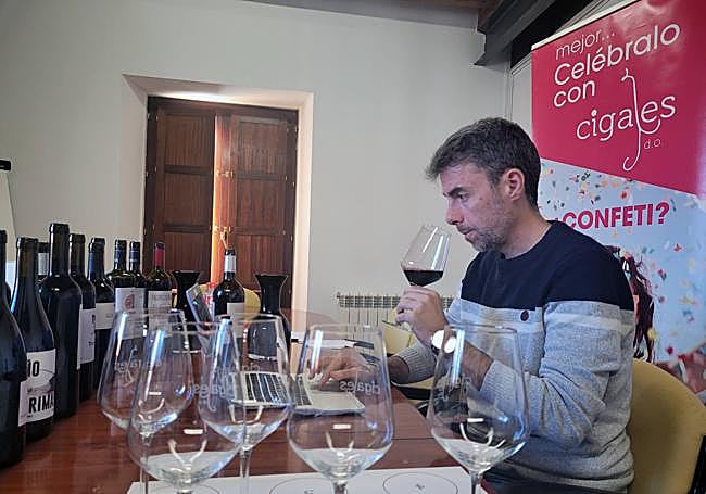 Cata de Carlos González de vinos de Cigales.