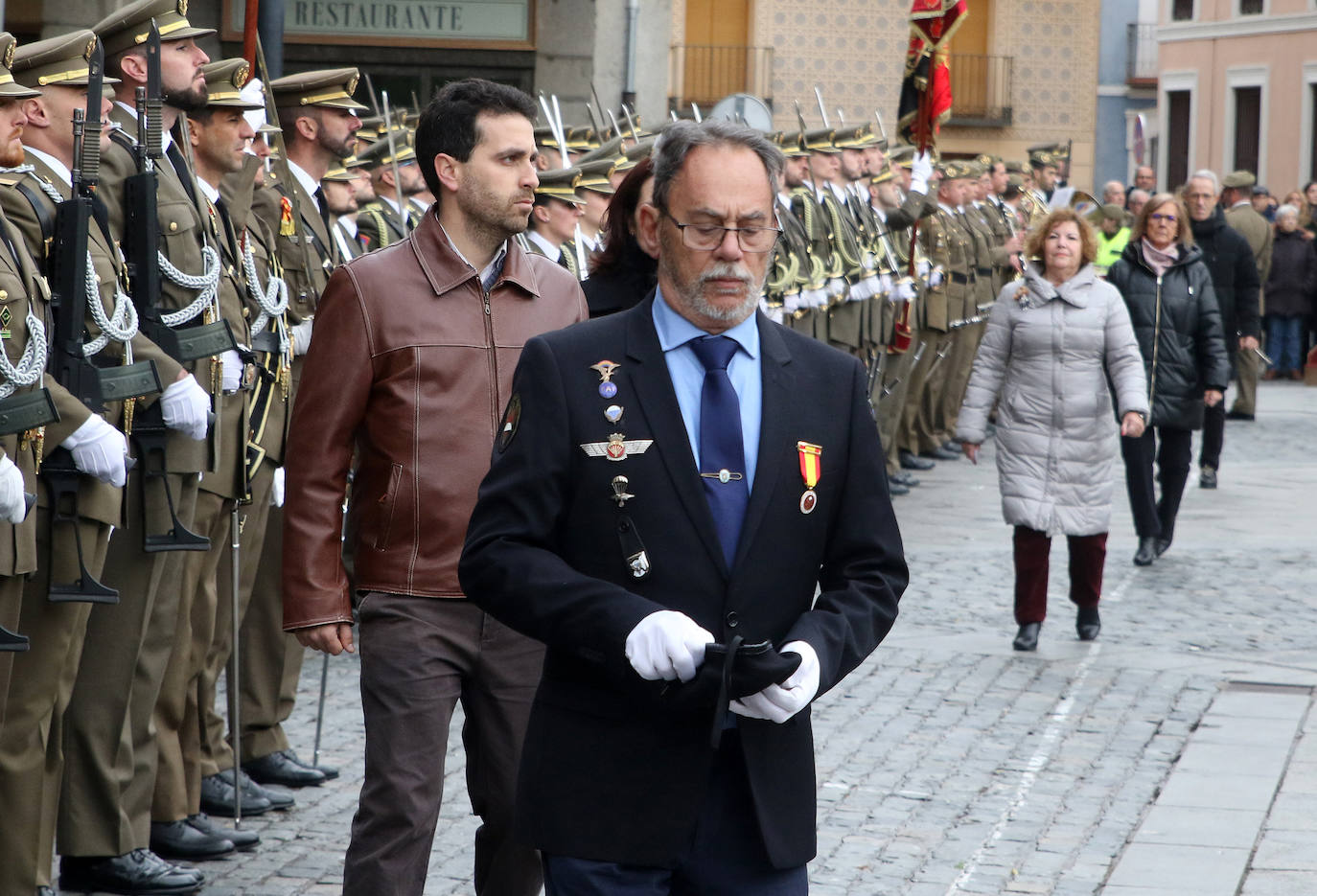 Jura de bandera en Segovia