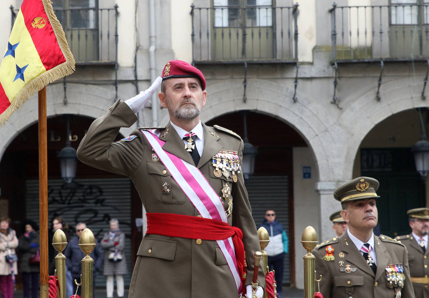 Jura de bandera en Segovia