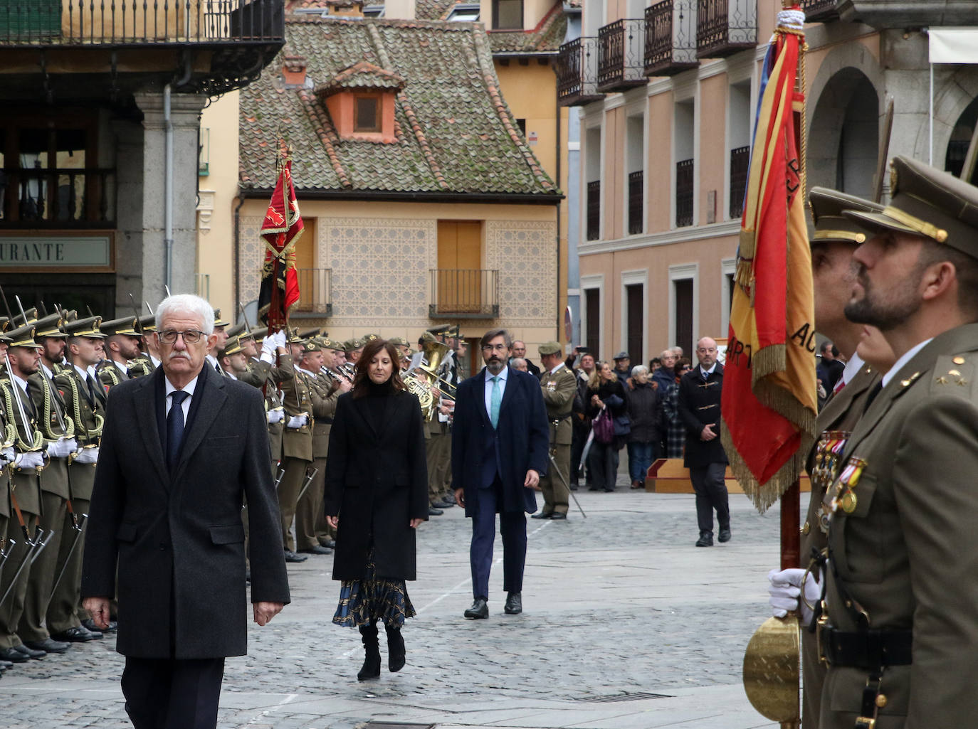 Jura de bandera en Segovia