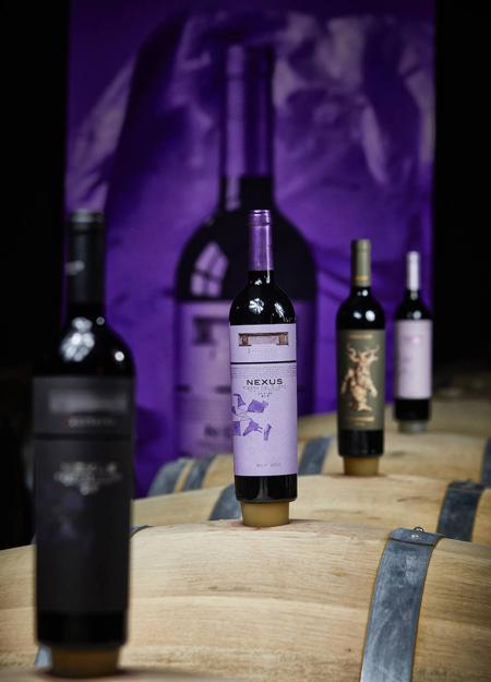 Botella de Nexus Crianza.