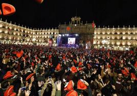 Edición pasada del Fin de Año Universitario en Salamanca.