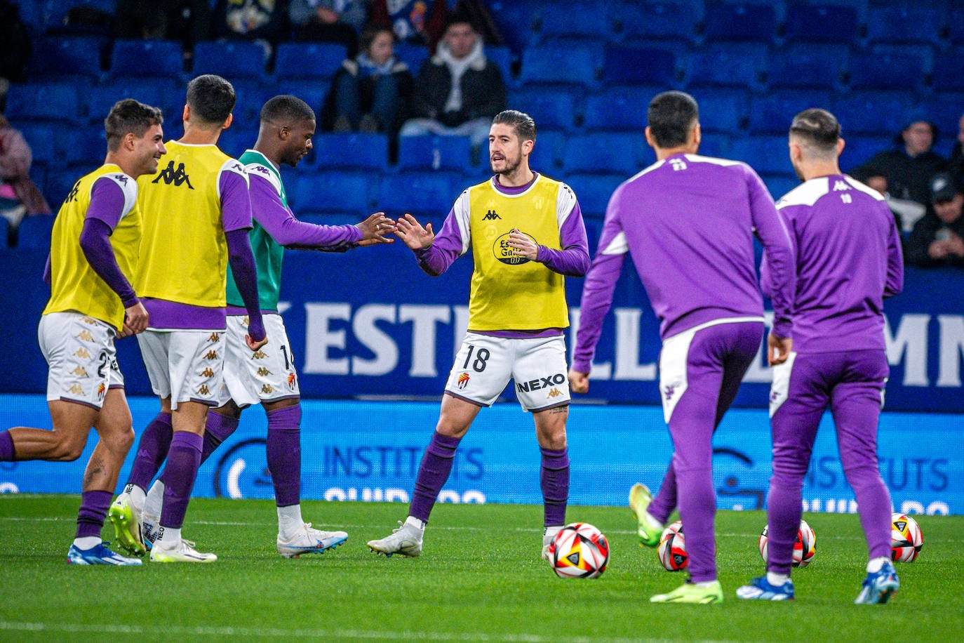 Las imágenes del partido Espanyol - Real Valladolid