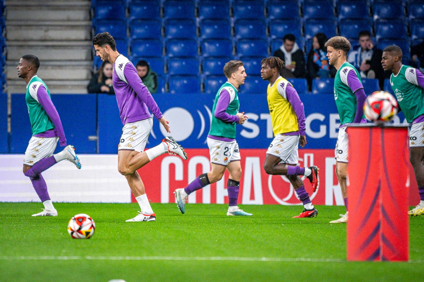 Las imágenes del partido Espanyol - Real Valladolid