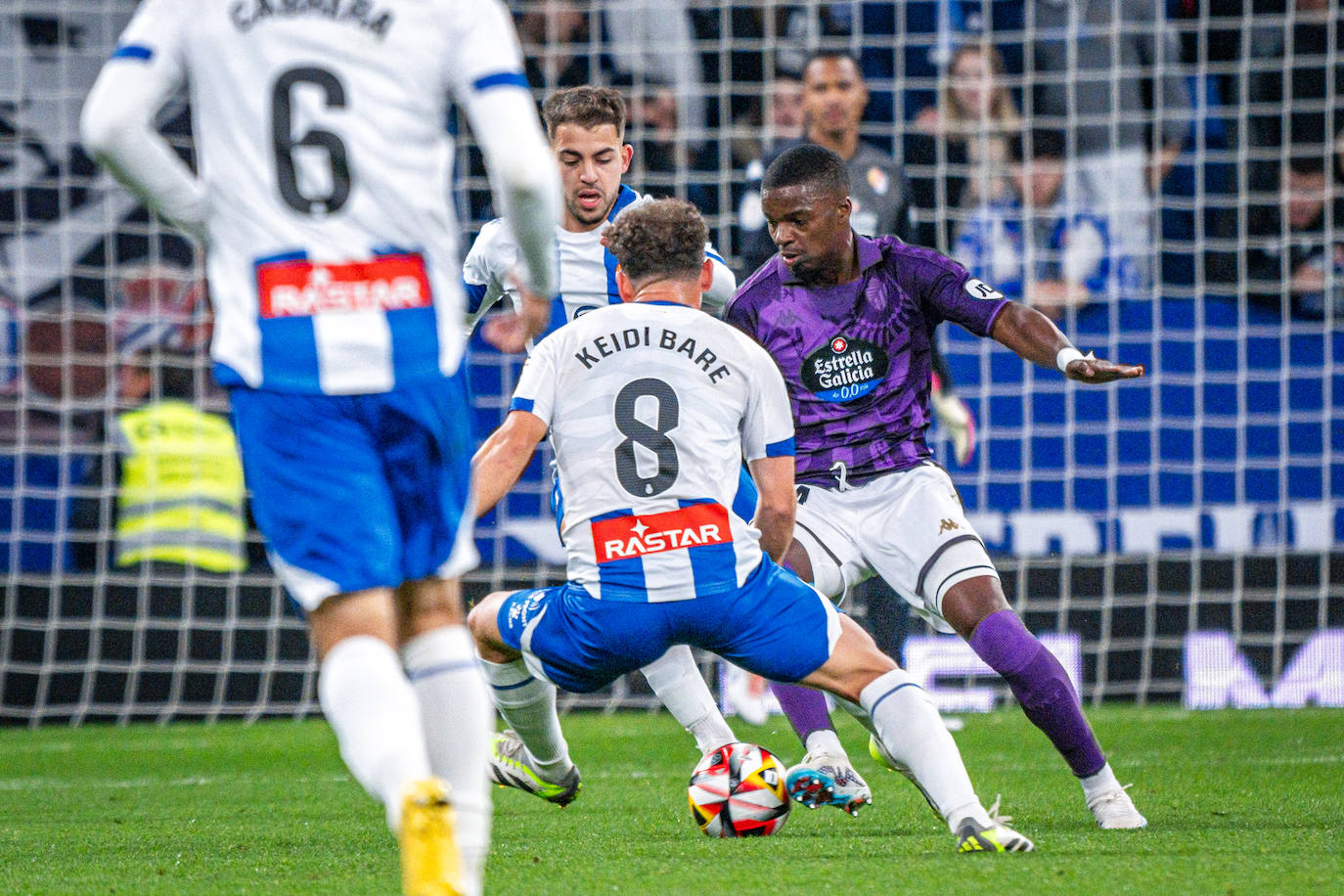 Las imágenes del partido Espanyol - Real Valladolid