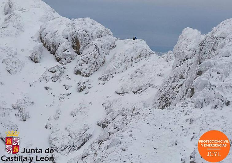 Así fue el rescate de los dos montañeros atrapados en el Espigüete