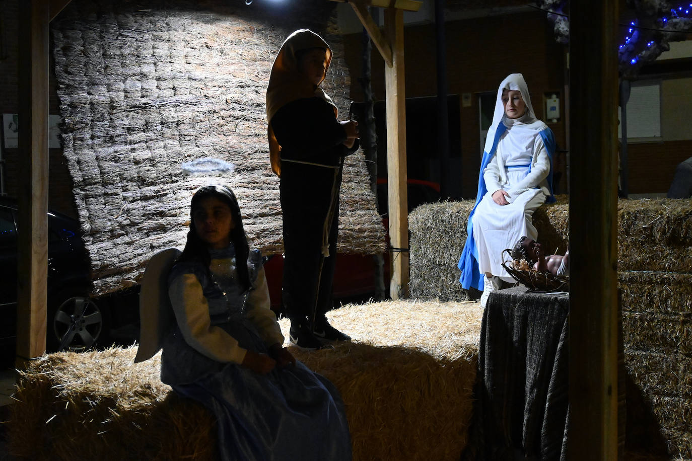 Santovenia de Pisuerga inaugura su árbol de Navidad