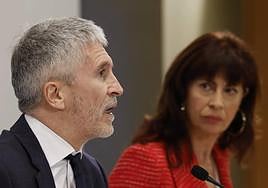 Fernando Grande-Marlaska y Ana Redondo.