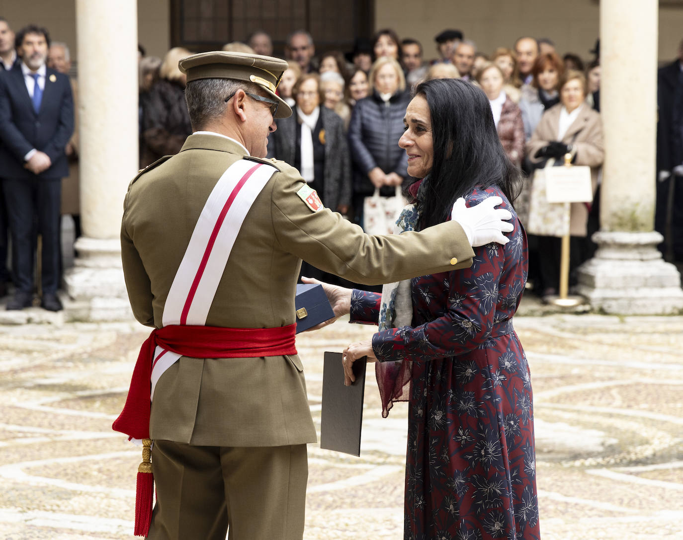 Acto en honor de la Inmaculada Concepción en el Palacio Real