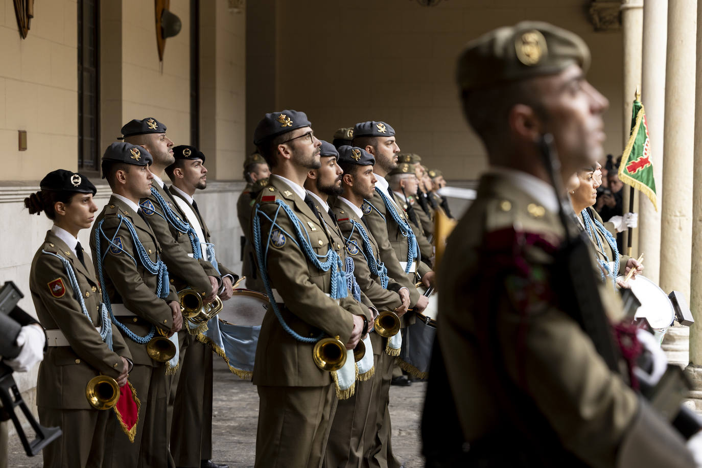 Acto en honor de la Inmaculada Concepción en el Palacio Real
