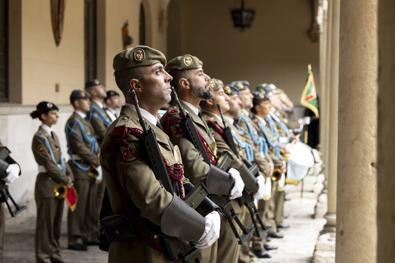 Acto en honor de la Inmaculada Concepción en el Palacio Real