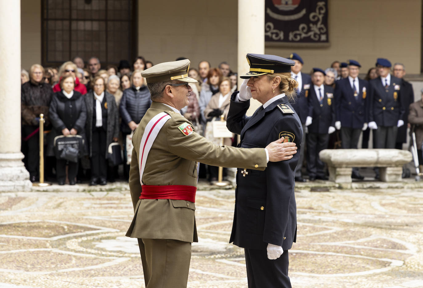Acto en honor de la Inmaculada Concepción en el Palacio Real