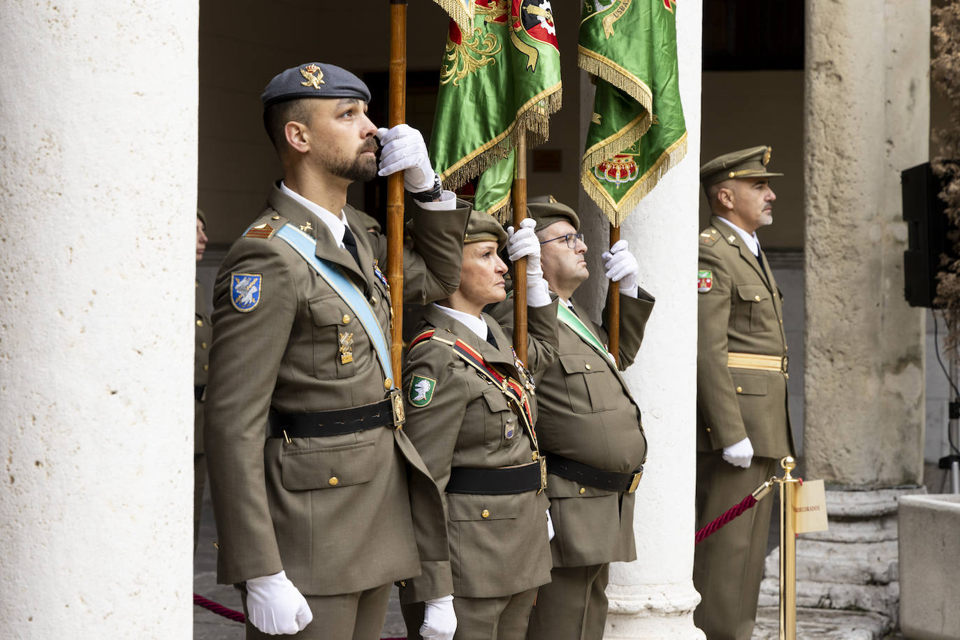 Acto en honor de la Inmaculada Concepción en el Palacio Real