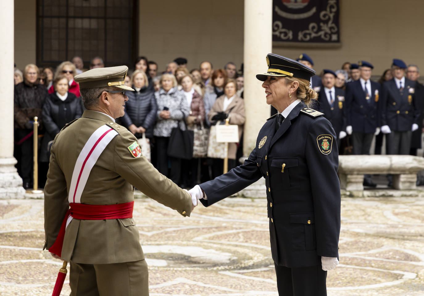 Acto en honor de la Inmaculada Concepción en el Palacio Real