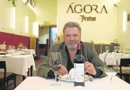 Rafael Miquel, responsable del restaurante Ágora de Protos.