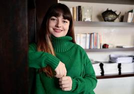 Beatriz Peñalba, fotografiada para la entrevista en la sede de la Fundación Schola.