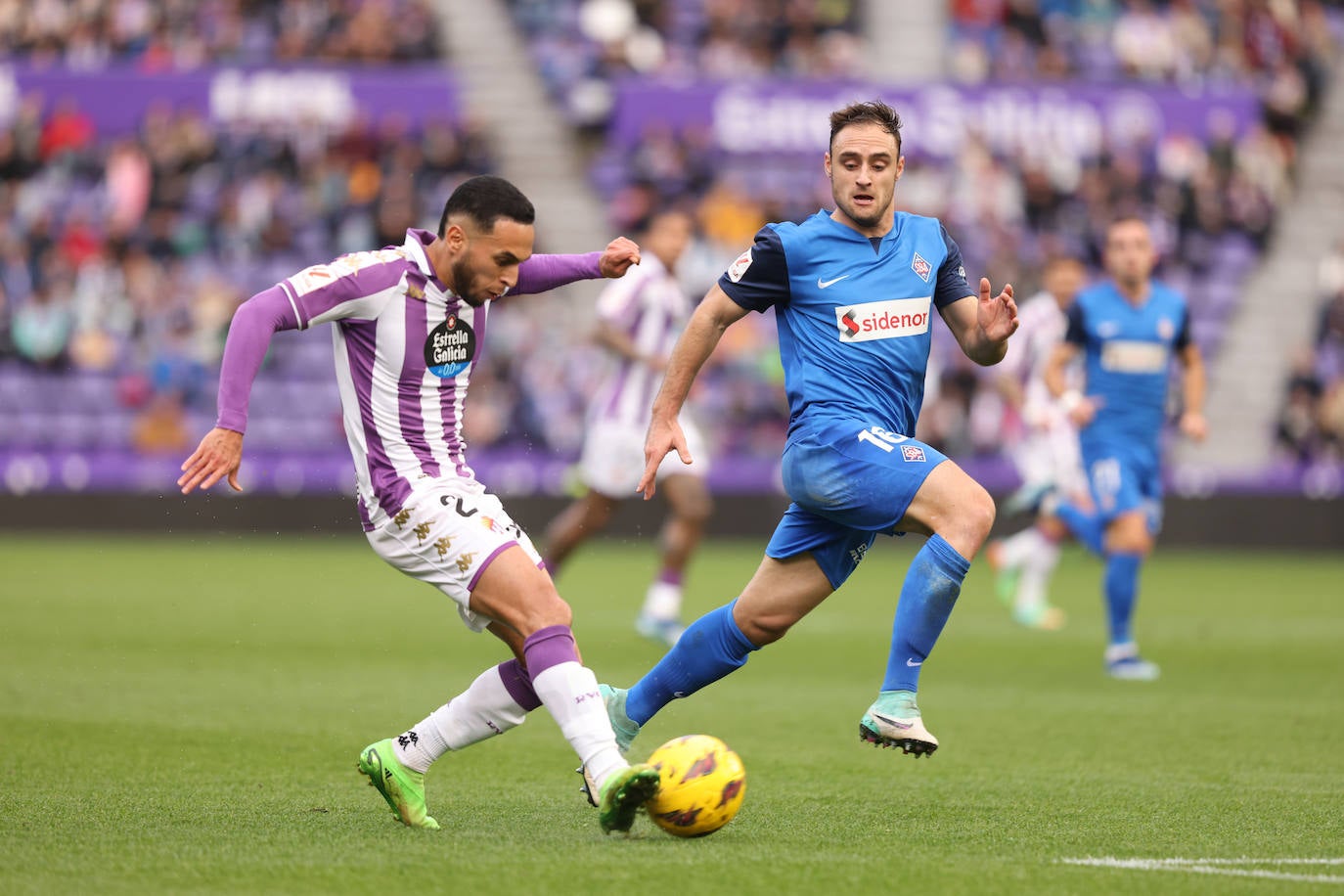 En imágenes, el partido del Real Valladolid frente al SD Amorebieta