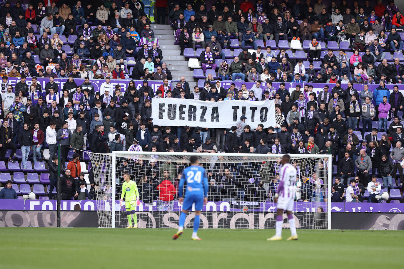 En imágenes, el partido del Real Valladolid frente al SD Amorebieta