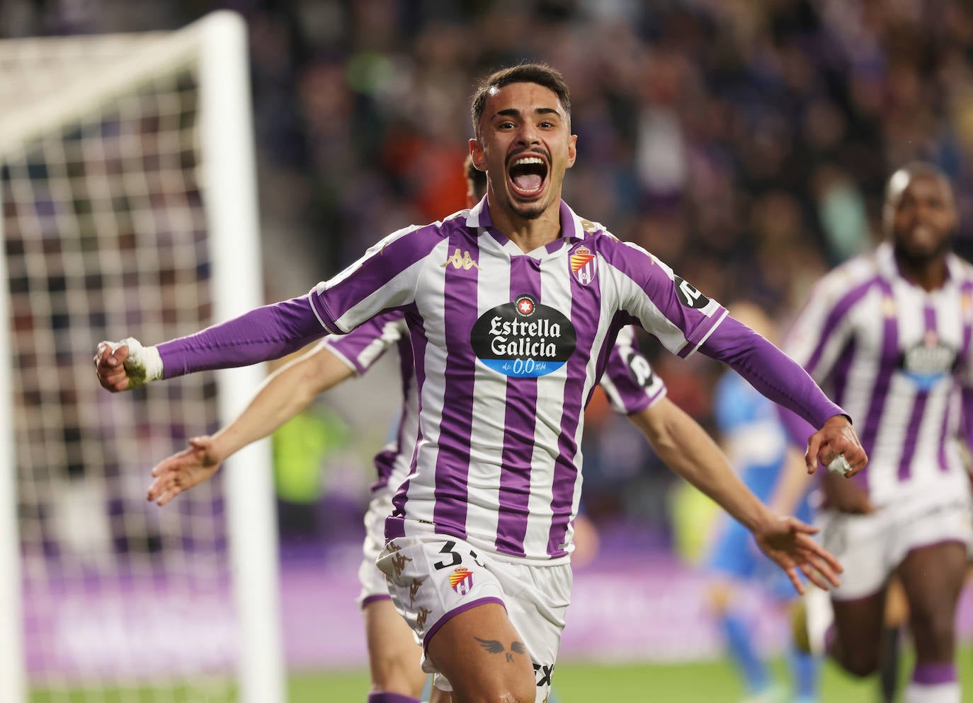 En imágenes, el partido del Real Valladolid frente al SD Amorebieta