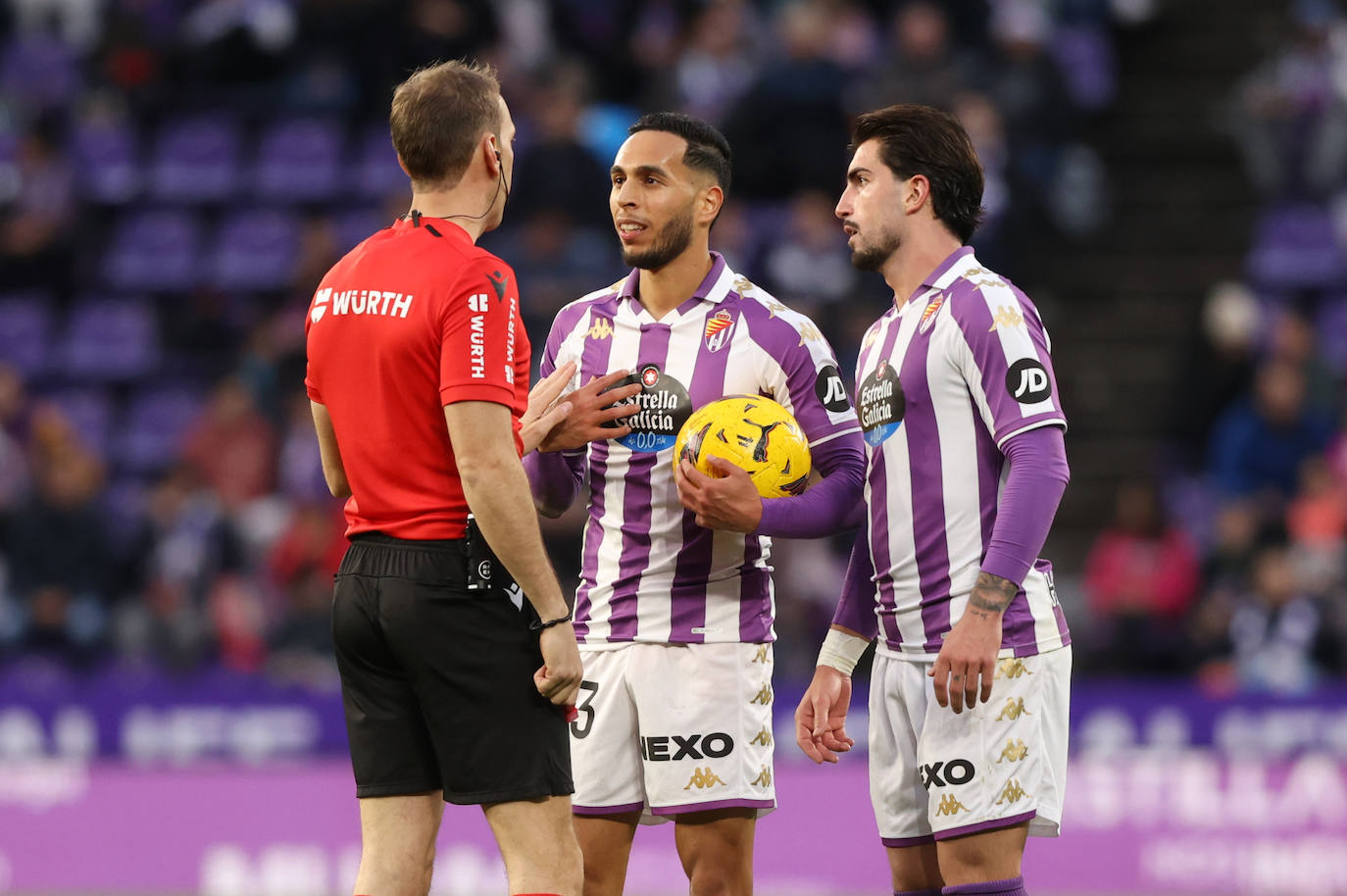 En imágenes, el partido del Real Valladolid frente al SD Amorebieta