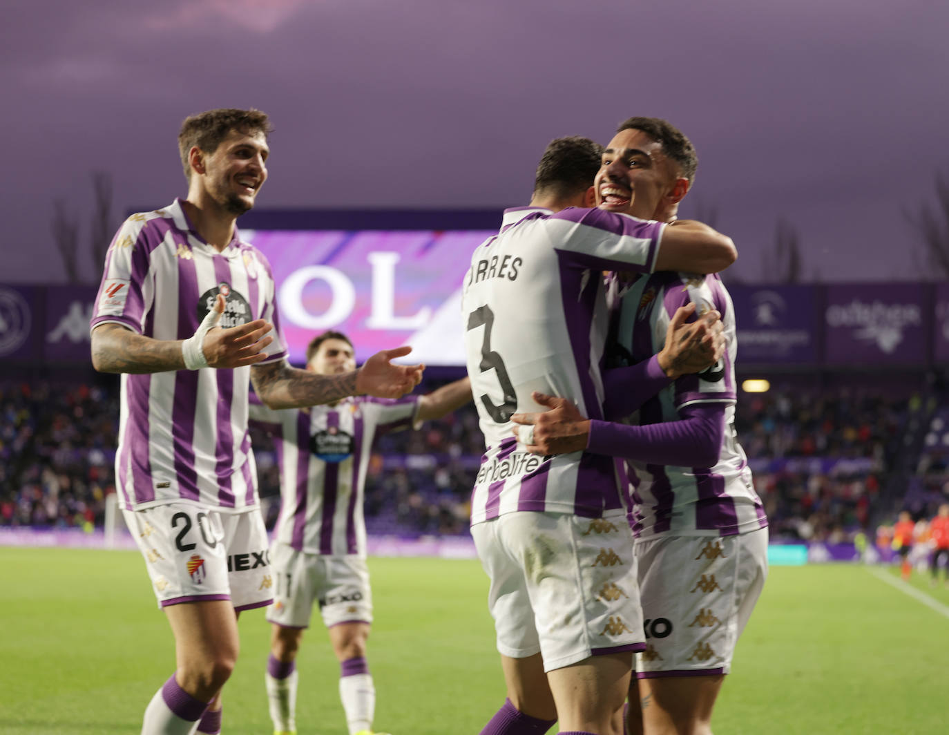 En imágenes, el partido del Real Valladolid frente al SD Amorebieta