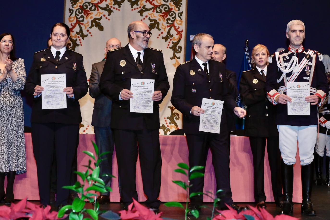 Las imágenes del acto por el Día de la Policía Municipal de Valladolid (1/2)