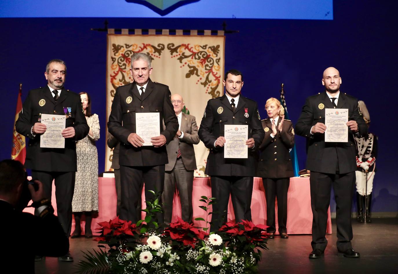 Las imágenes del acto por el Día de la Policía Municipal de Valladolid (2/2)