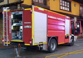Imagen de archivo de una actuación de los bomberos de Ponferrada.
