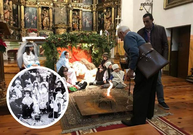 Pastorela de Cogeces en la actualidad y en detalle una celebrada a mediados del s. XX