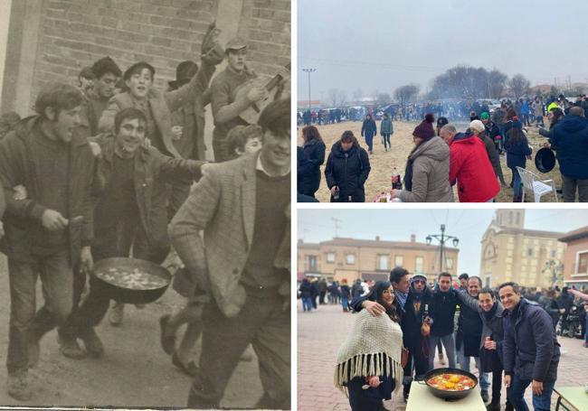 Celebración del Arroz Aguinaldo de Serrada a mediados del siglo XX y celebraciones actuales