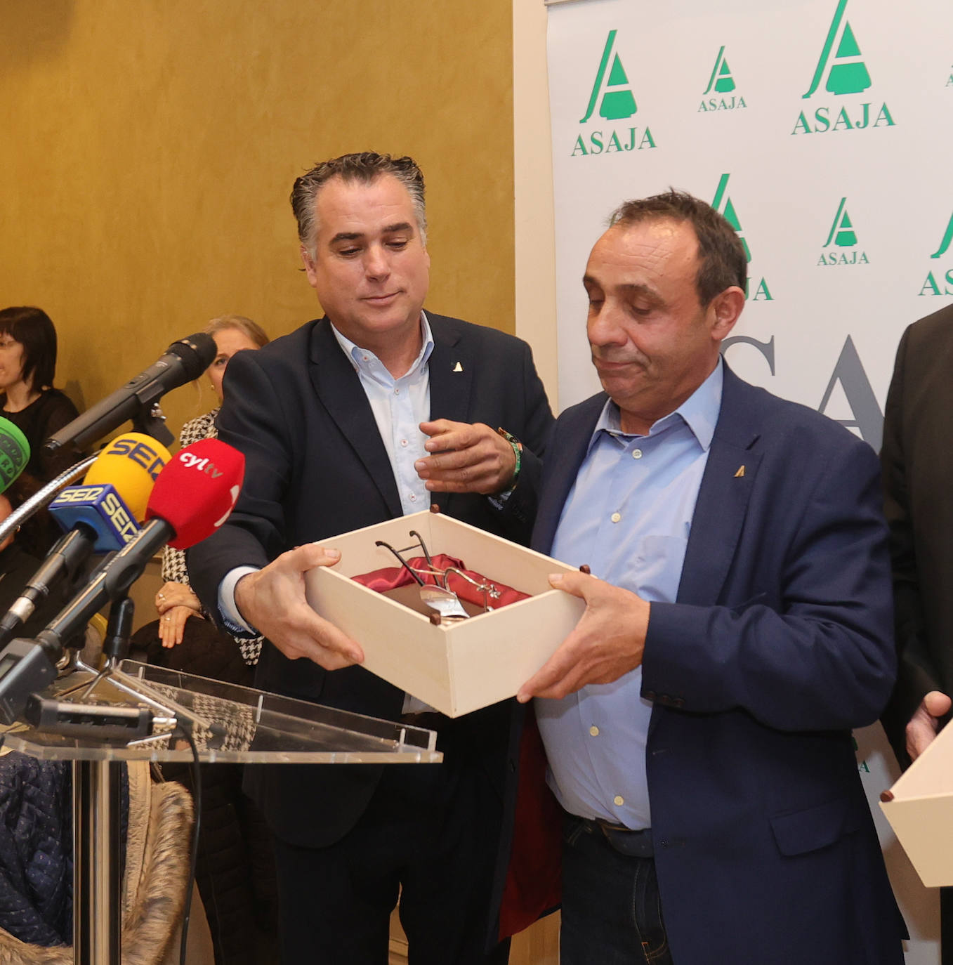 Asaja celebra su comida anual de Navidad en Palencia