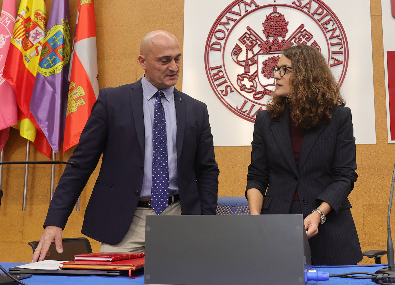 Julio Diez Casero toma posesión del Vicerrectorado de Palencia