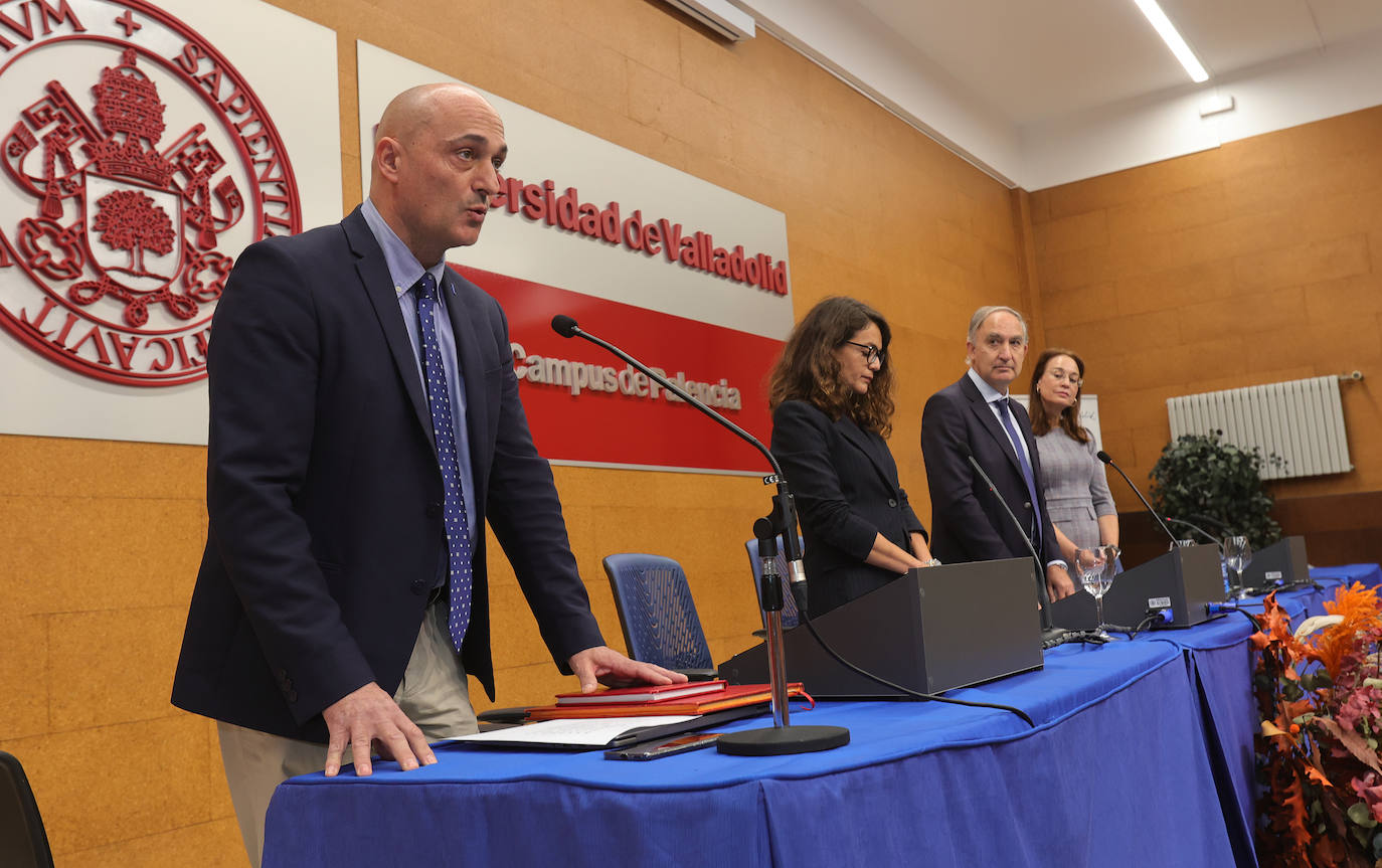 Julio Diez Casero toma posesión del Vicerrectorado de Palencia