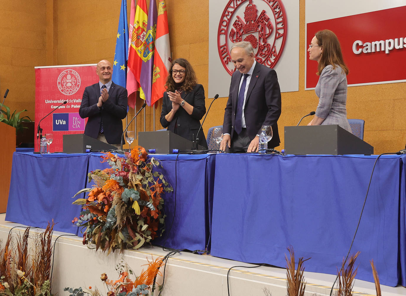 Julio Diez Casero toma posesión del Vicerrectorado de Palencia
