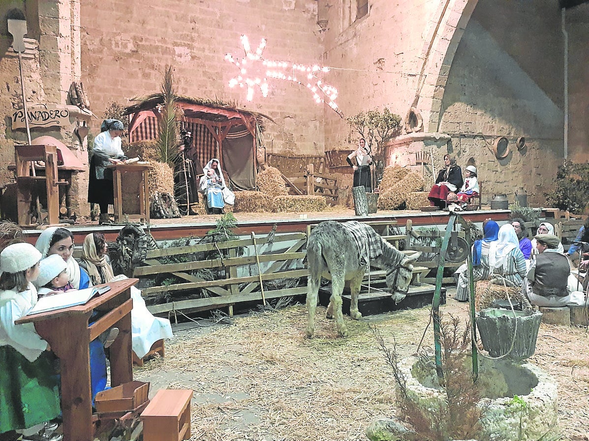 Presentación del belén viviente de Tordehumos