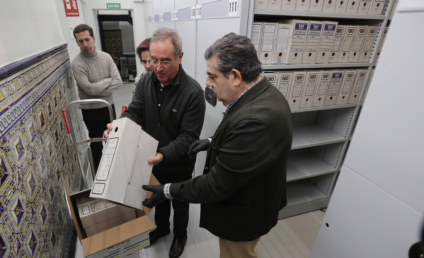 El Archivo Diocesano de Palencia va completando su mudanza