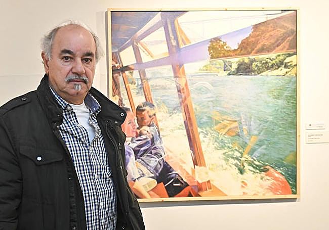 Alejandro Cano, tercer premio con 'Extraños reflejos'.