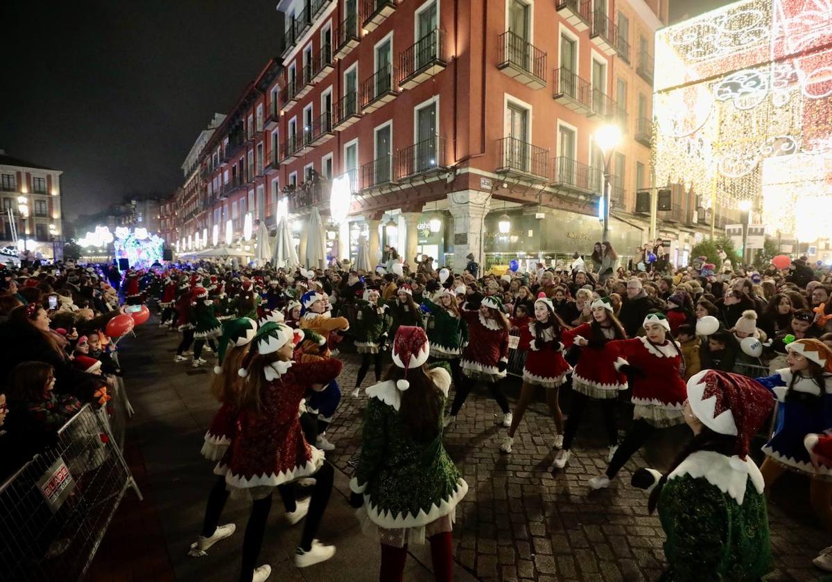 Las mejores imágenes de la cabalgata de Papá Noel en Valladolid