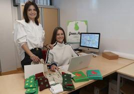 Adriana y Sol, responsables de Green Pears Soks.